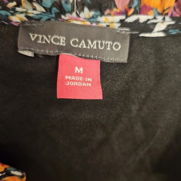 NWT Vince Camuto Long Sleeve Floral Tiered Dress - Picture 8 of 11